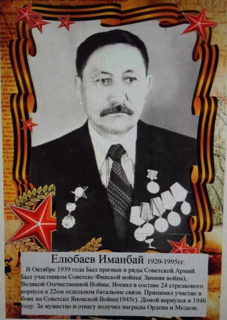 Елюбаев Иманбай